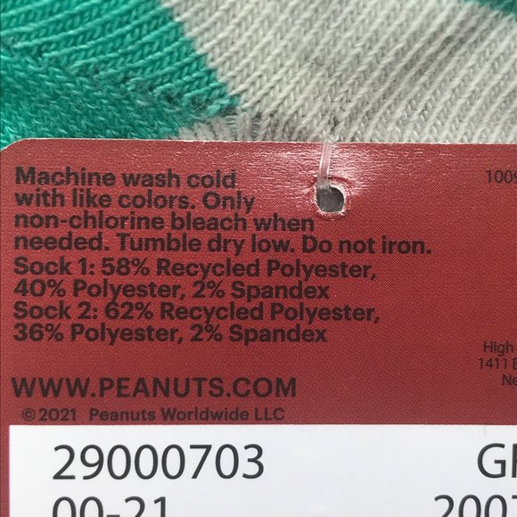 Lot of 4 St Patrick's Day Women's Shoe Size 4-10 No Show Socks Peanuts and Cats - Picture 12 of 13